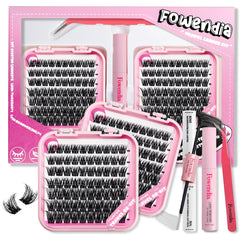 Fowendia™ Cluster Lashes Reiseset