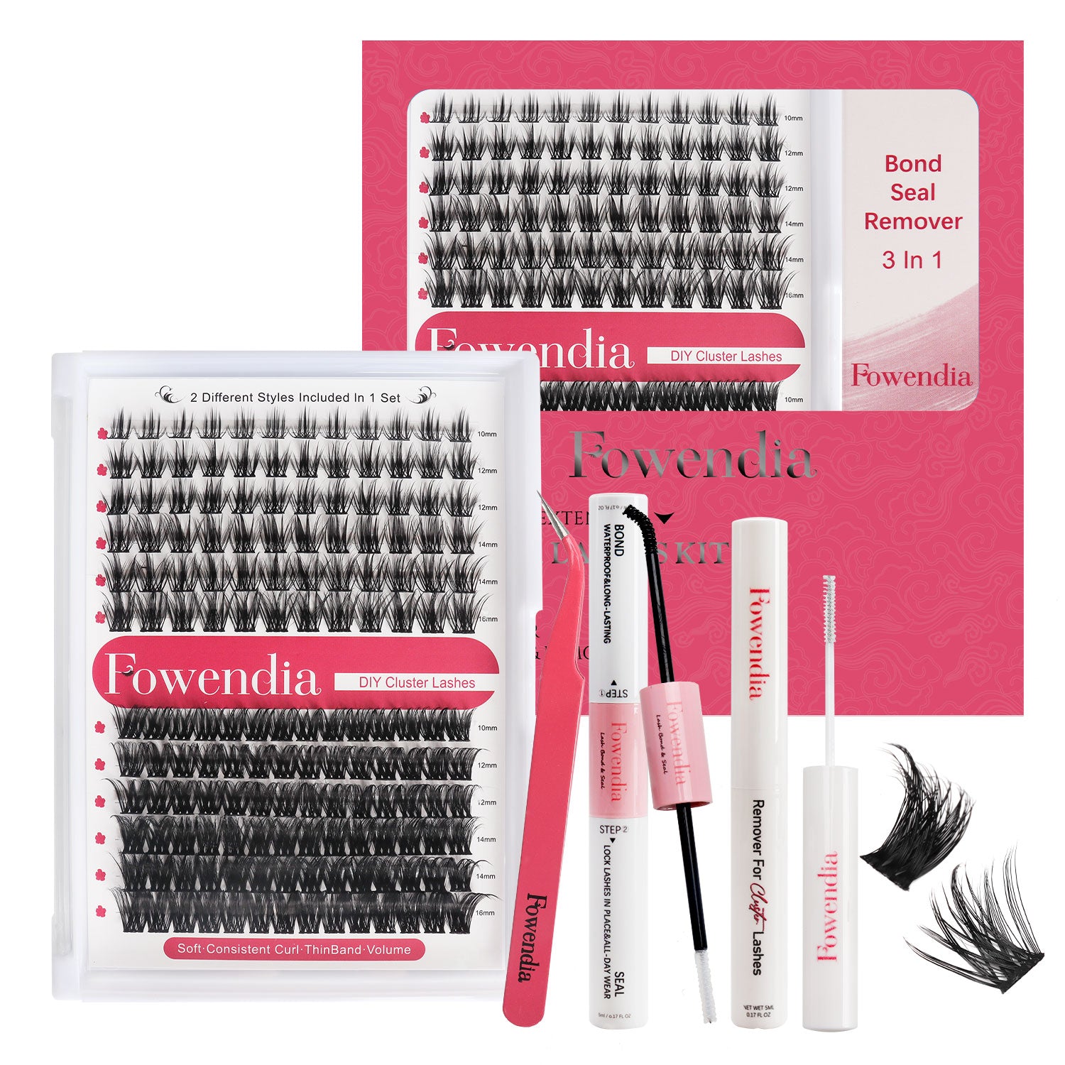 Kit de viaje de pestañas postizas en grupo Fowendia™
